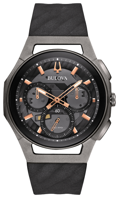  Bulova Progressive Curv Watch 98A162