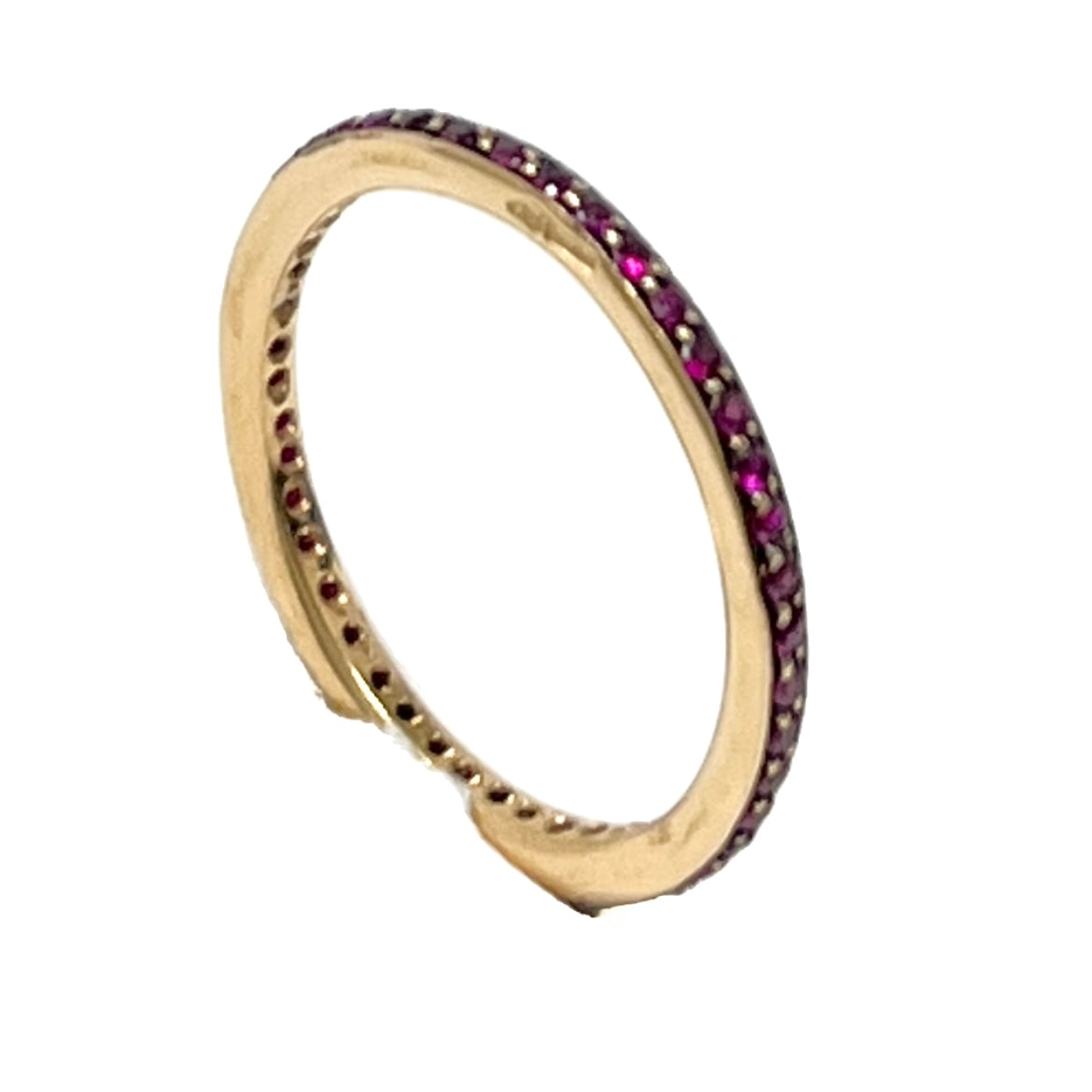 Rubies Antelope Band Ring