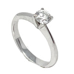  solitaire ring 0.51 ct F VS1