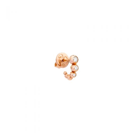  Dodo Bubbles Earring in Rose Gold and Diamonds