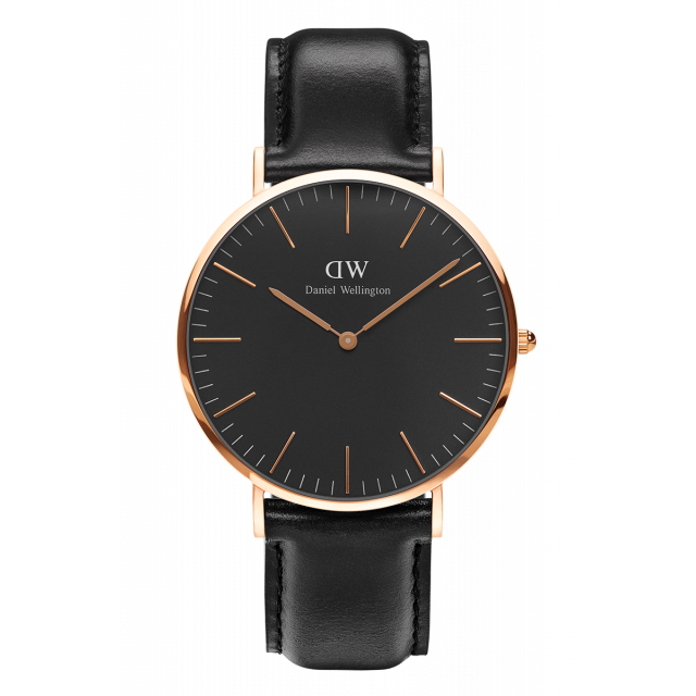 Daniel Wellington Classic Black Sheffield 40 Rose Gold DW00100139