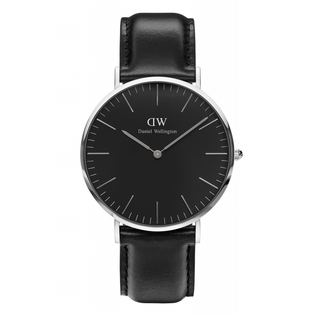 Daniel Wellington Classic Black Sheffield 40 Silver DW00100145