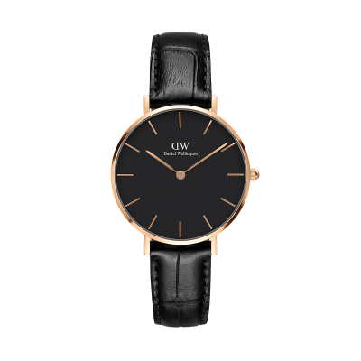  Daniel Wellington Petite Reading Rose Gold 32 Black