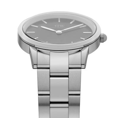 Daniel Wellington Iconic Link 36 Silver Black