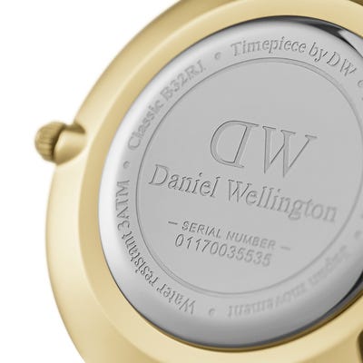 Daniel Wellington Petite Evergold 32 White