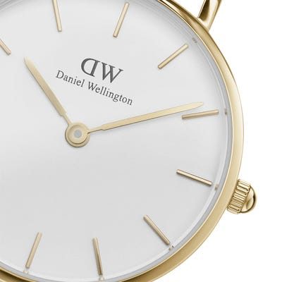 Daniel Wellington Petite Evergold 28 White