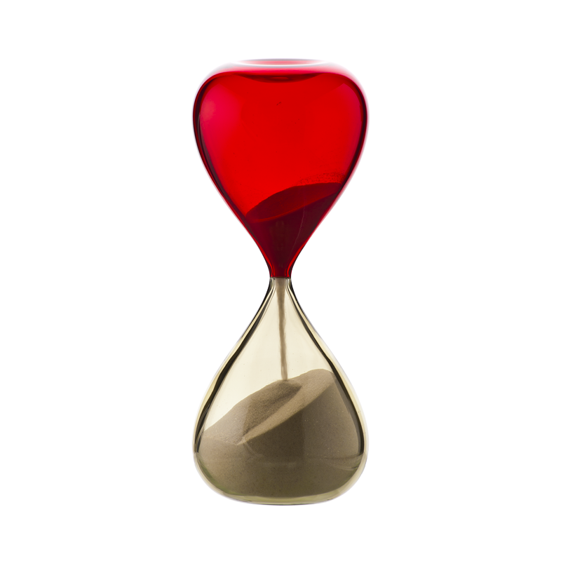 Venini Clessidra Straw - Red