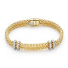 Fope Maori Bracelet Yellow Gold and Diamonds 862BBR