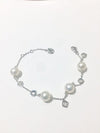  Mimi white gold pearl bracelet