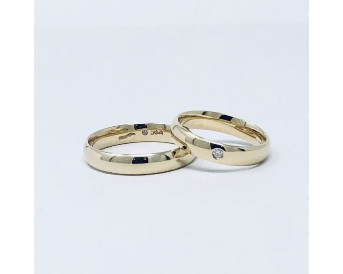 Polello Wedding Rings 2429G