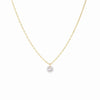  Maman et Sophie 18kt yellow gold necklace with 0.10 ct naked diamond GCNUD10
