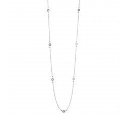 Tuum Settedoni XL rhodium-plated choker