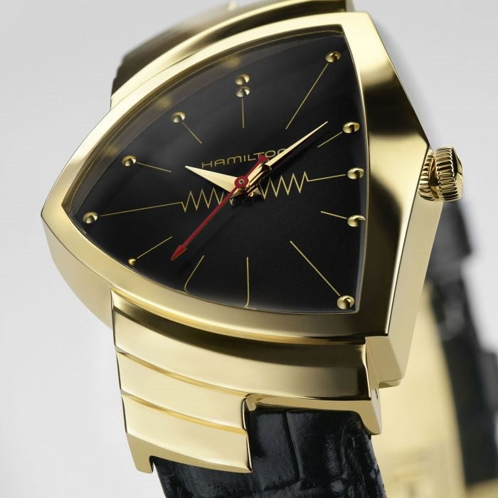 Hamilton Ventura Quartz Gold Limited Edition H24311730