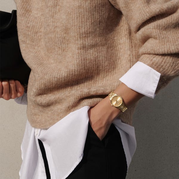 Daniel Wellington Iconic Link 28 Unitone Gold
