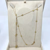 Quaglia Necklace in Yellow and White Gold and Diamonds E613_Co