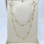 Quaglia Necklace in Yellow and White Gold and Diamonds E618-L_Co_O