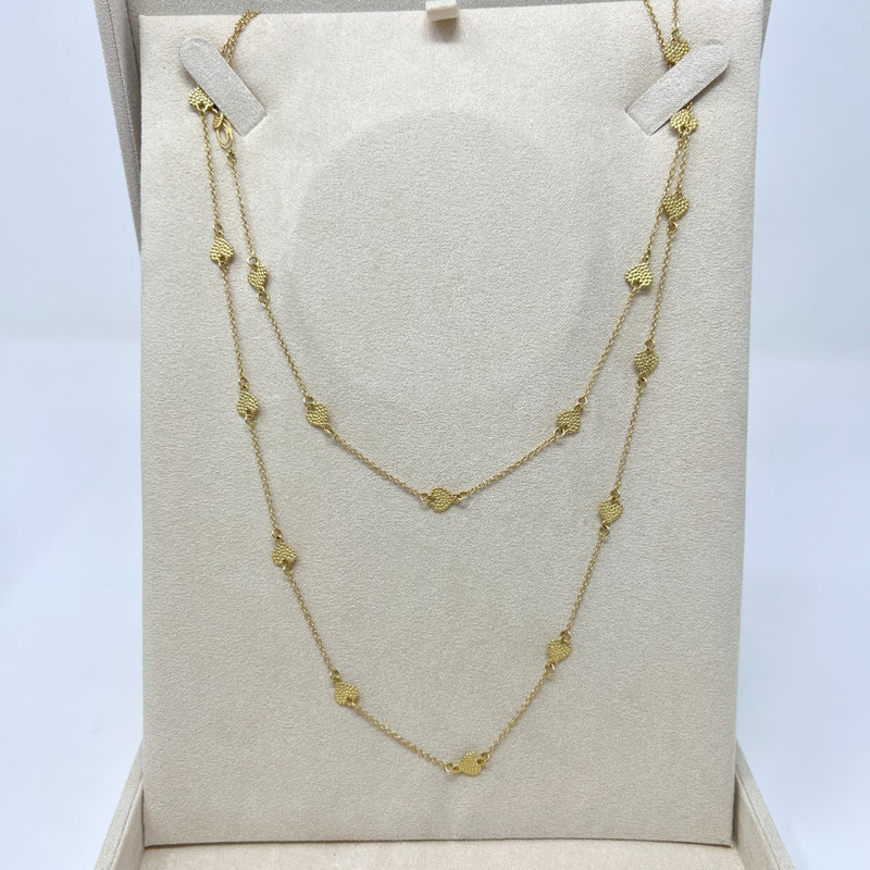 Quaglia Necklace in Yellow and White Gold and Diamonds E618-L_Co_O