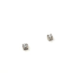  Quaglia Light Point Earrings H037 White Gold and Diamond ct 0.04 F VS2