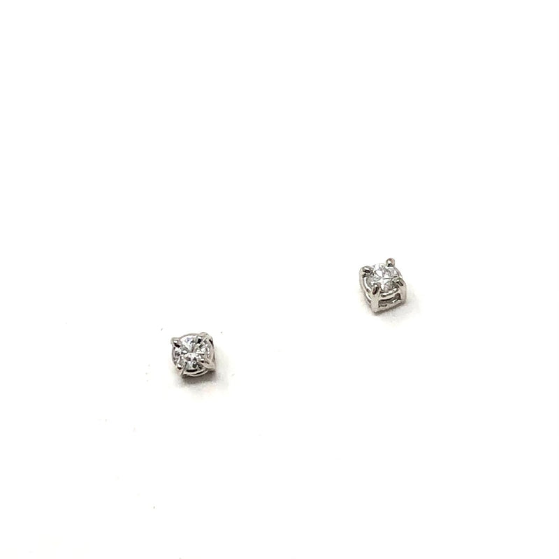  Quaglia Light Point Earrings H037 White Gold and Diamond ct 0.12 F VS2