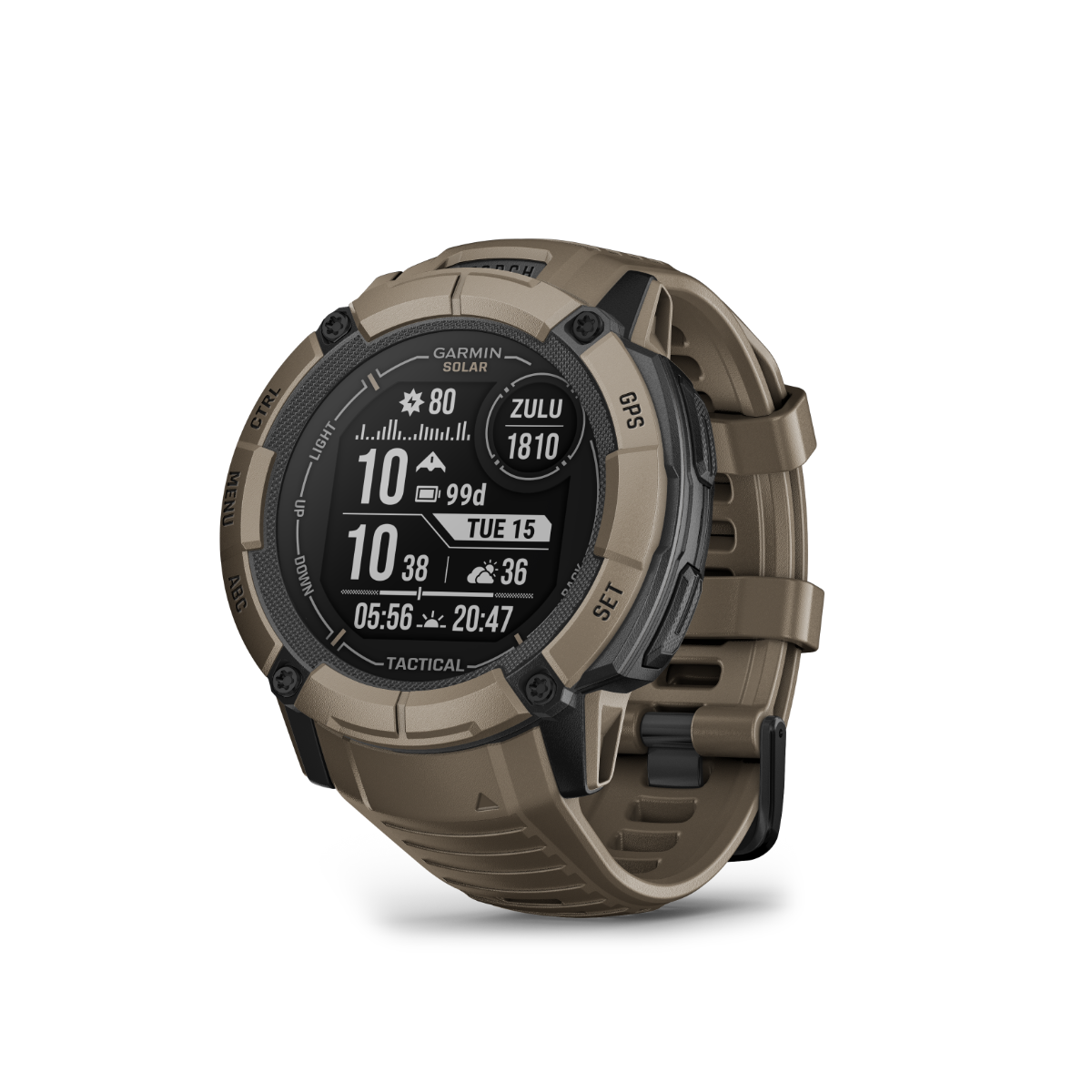 Garmin Instinct 2X Solar Tactical Edition Coyote Tan