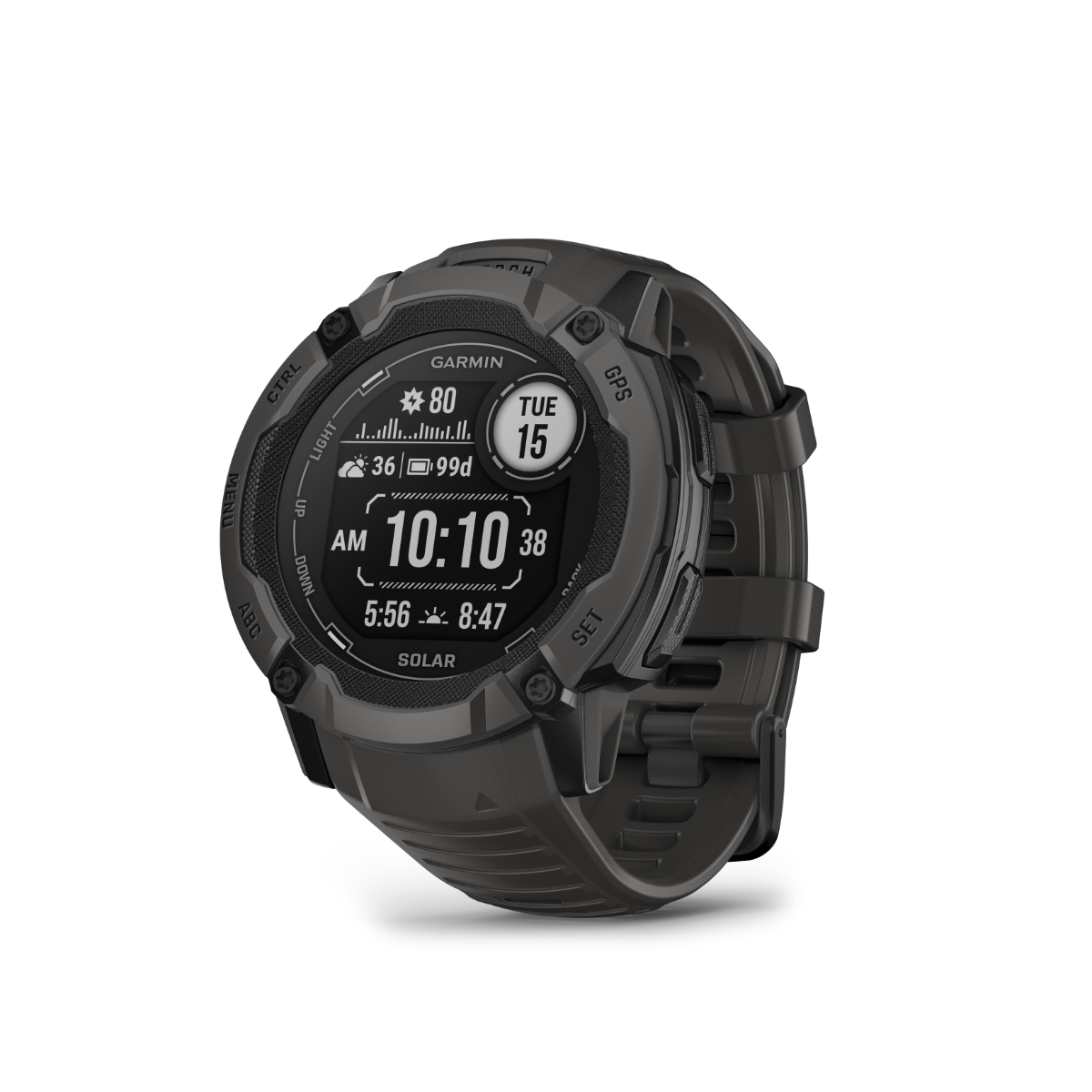 Garmin Instinct 2X Solar Graphite