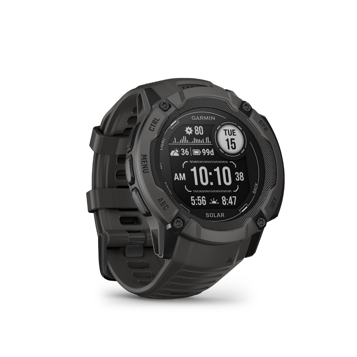 Garmin Instinct 2X Solar Graphite