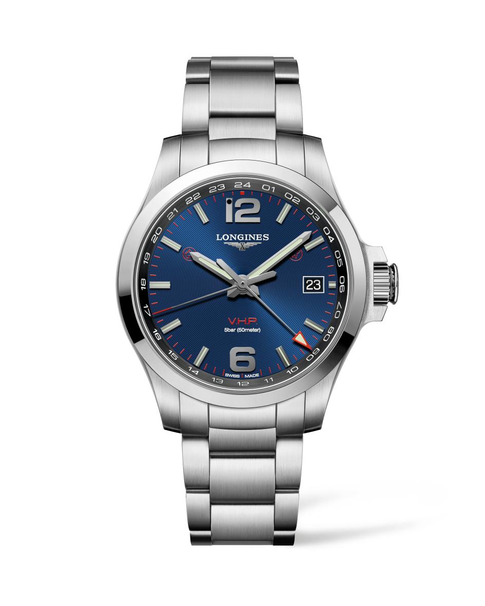 Longines Conquest V.H.P. GMT 41 MM L3.718.4.96.6