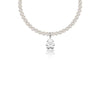  Le Bebè Le Perle Baby Girl's Bracelet White Gold Pearls and Diamond LBB803