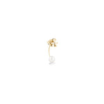  Le Bebè Le Perle Mono Baby Earring Yellow Gold Pearl and Diamond LBB812