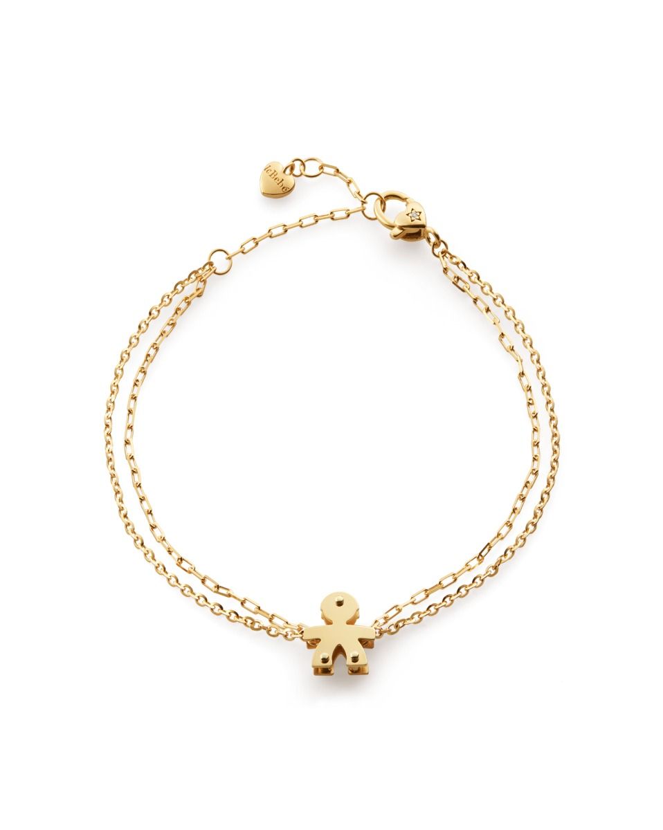 Le Bebè I Mini Bracciale Bimbo Oro Giallo e Diamante LBB520