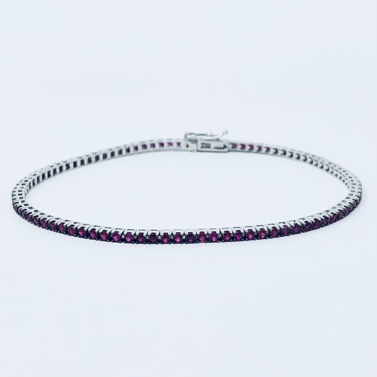 Maiocchi Milano Rubies Tennis Bracelet ct. 2.00