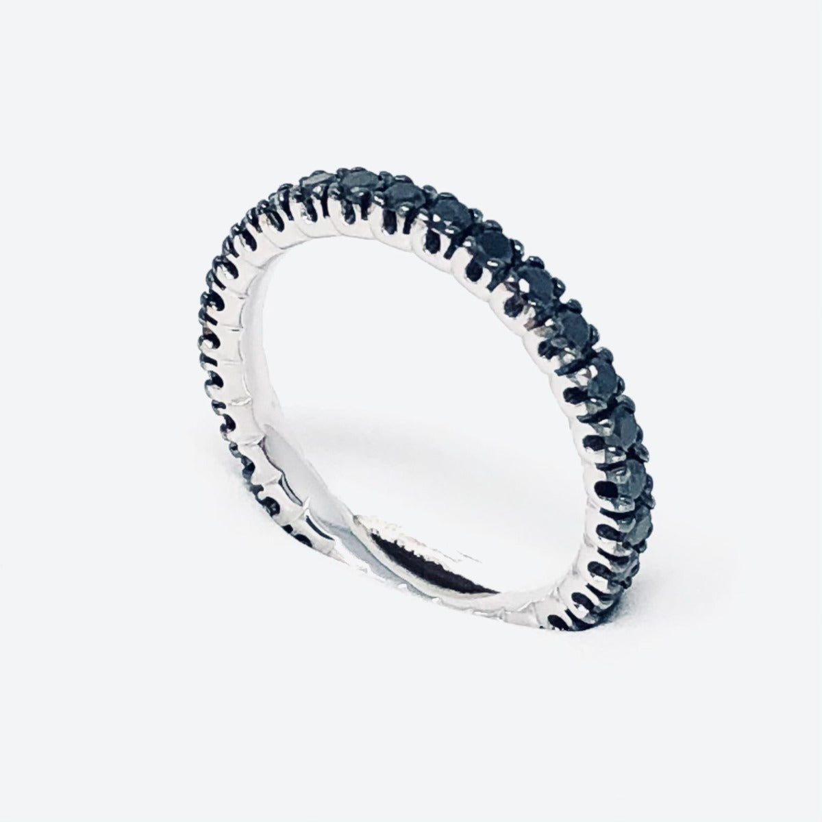 Maiocchi Milano Black Diamond Ring 0.96 ct
