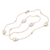  Mattioli Satuir Puzzle Necklace in Rose Gold and Mother of Pearl