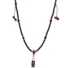  Tamashii Mundra Long Onyx Necklace NHS1500-01