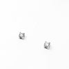  Light spot earrings with diamonds 0.10 ct G VS