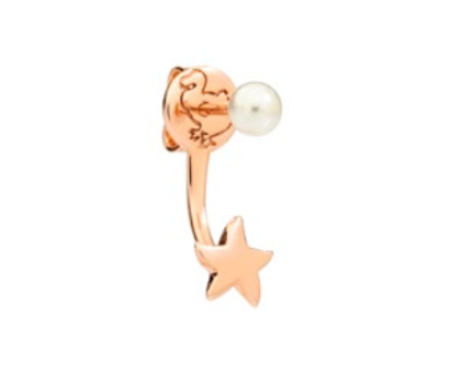 Dodo Star earring with pearl