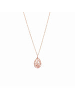  Maman et Sophie Necklace Call Angels Pink Silver PDMESCARO