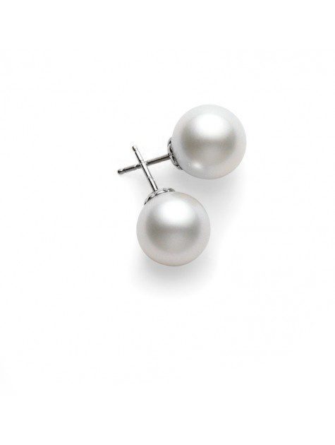  Mikimoto Earrings 12x13 mm