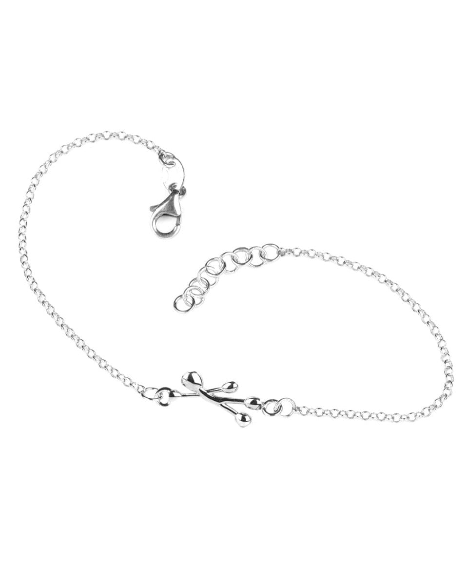  Pensieri Felici Bracelet with adjustable silver man GS1060