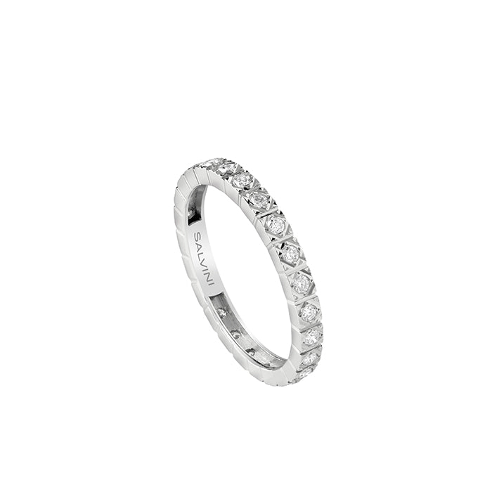  Salvini Ring in White Gold and Diamonds 0.35 ct