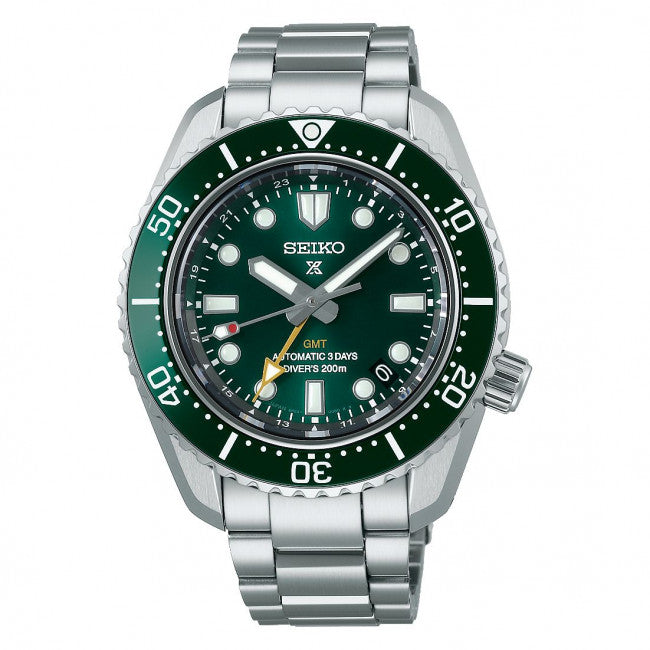 Seiko Prospex Marine Green GMT SPB381J1-Online sale Authorized