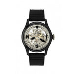 toyWatch TOY2FLY SKELETON BLACK AND SILVER