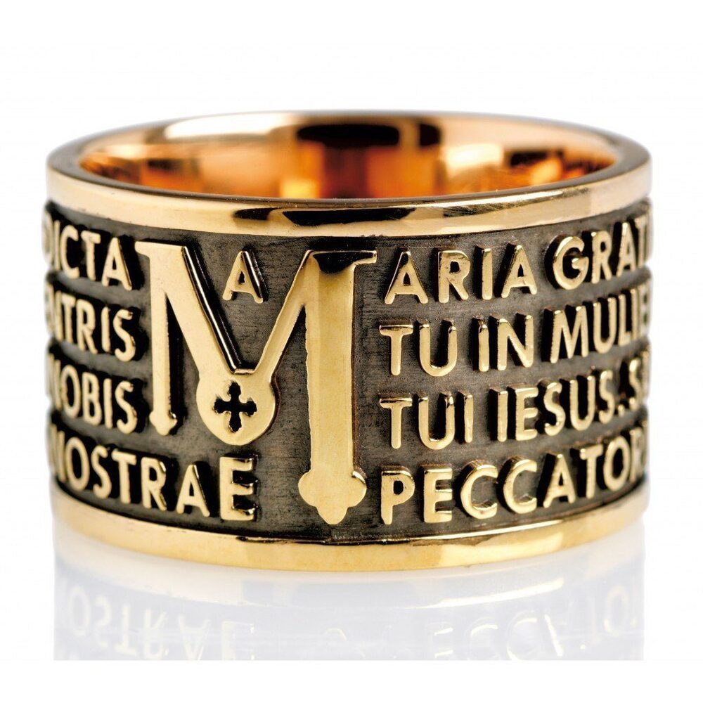 Tuum Tuam Ring in Bronzed Silver