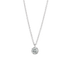  Damiani Light Point Necklace Minou White Gold and Brilliant Cut Diamond 0.30 ct