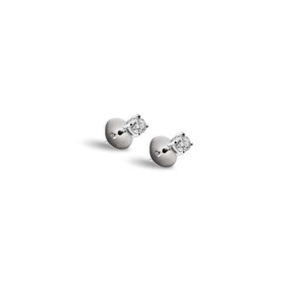 Damiani Orecchini Luce in Oro Bianco e Diamanti ct 1.00 G VS2 GIA