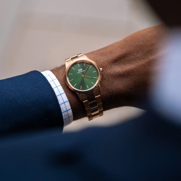  Daniel Wellington Iconic Link 36mm Emerald